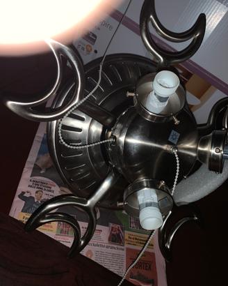Lampadario ventilatore