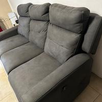 Divano 3 posti reclinabile