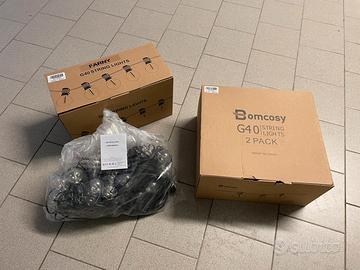 Catena Luminosa - Luci da esterno (105 Mt.Totali)