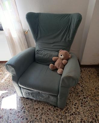 Poltrona reclinabile con sistema elettrico