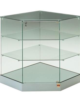 VETRINA da Esposizione per Negozio  ad Angolo Bass