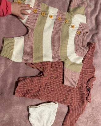 Stock vestiti da bambina fino a 6 mesi