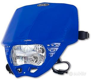 Portafaro Moto Cross Enduro Ufo Plast Cruiser Blu