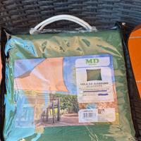 vela ombreggiante da giardino 3x3 metri