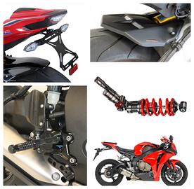 Honda Cbr 1000 rr scarico pedana leve freno carene