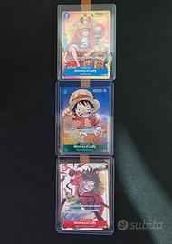 One Piece Monkey D. Luffy P-037 P-043 ST01-012