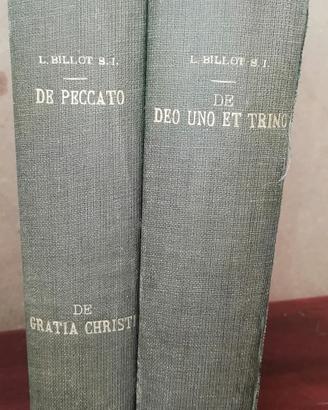 2 Libri antichi del 1910. De Peccato. De Deo