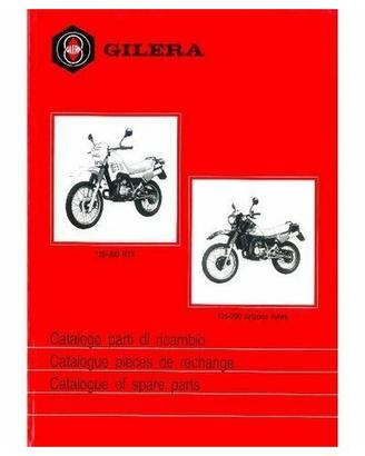 Catalogo ricambi Gilera RTX e Arizona Hawk