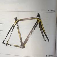 Telaio carbonio Scott Addict RC 2011/2012