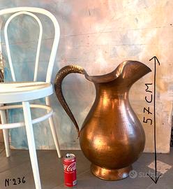 Grande Brocca  vintage in rame martellato