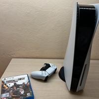 PS5 standard + 1 controller + rainbow six siege