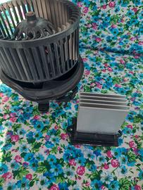 Resistenza e ventola riscaldamento automatico