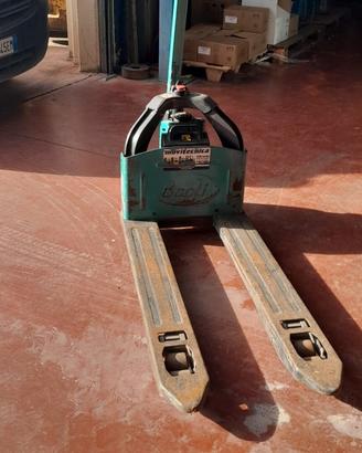 Transpallet elettrico 1200kg con batteria al litio