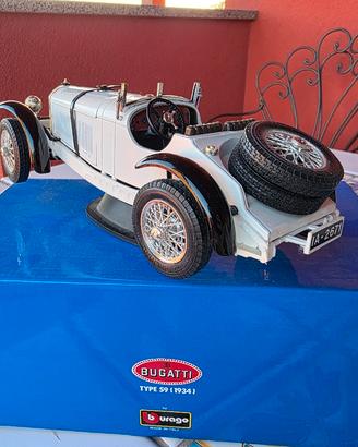 Mercedes-Benz SSK 1/18 Bburago Bianca Vintage