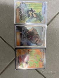 lotto carte pokemon comini e rare 520