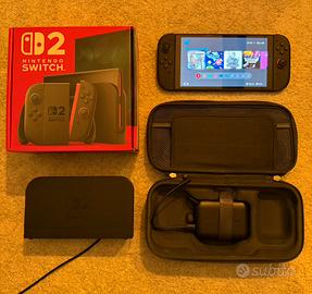 Nintendo Switch 2 + custodia power bank