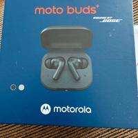 Auricolari bluetooth moto buds+ by Bose nuovo