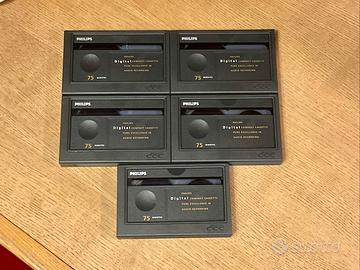 Philips DCC75 min. Cassette dcc usate perfette