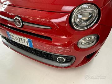 Fiat 500 incidentata 