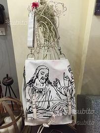 FIORUCCI borsa zaino tracolla NUOVA con cartellino