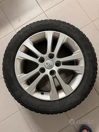 Cerchi Lega Kia Ceed R16+Michelin Alpin 6 205/55