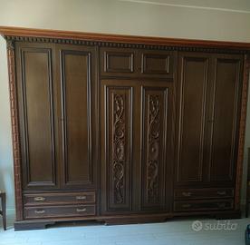 armadio legno anni 60 