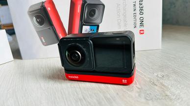 Insta360 ONE R - Twin Edition, 4K nuovo, 2custodie