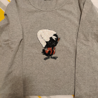 Magliettina Calimero paillettes