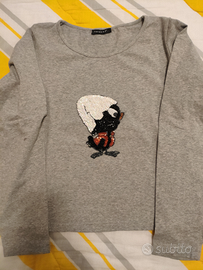 Magliettina Calimero paillettes