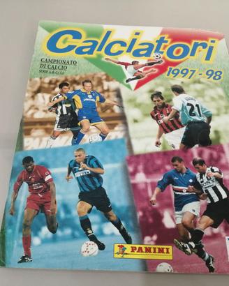 Album figurine panini 1997/98 con 613 figurine