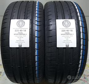 2 GOMME 225 40 18 FULDA A75125