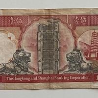 Banconota Hong Kong 100 dollars one hundred