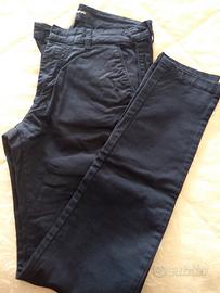 pantalone uomo blu sorbino 