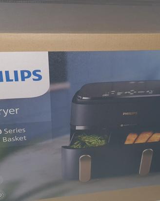 Friggitrice ad aria Philips 9L doppio cassetto