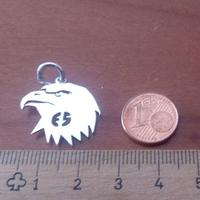 Ciondolo Eagles Lazio in argento 925