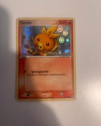 Torchic 69/106 EX Smeraldo — Reverse Holo Stamped