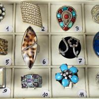 Anelli " Vintage " in argento ( 1° serie)