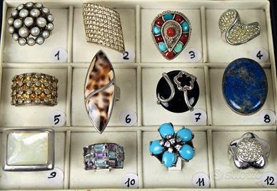 Anelli " Vintage " in argento ( 1° serie)