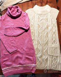 Set 2 abiti bimba 7/8 anni