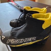 Scarpe sci fondo fischer xj sprint n.36