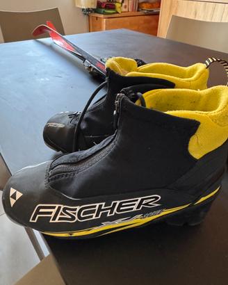Scarpe sci fondo fischer xj sprint n.36
