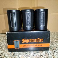 Set Completo 6 Bicchieri Shot Liquore Jagermeister