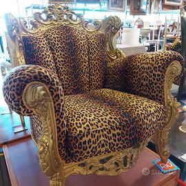POLTRONA LEOPARDATA