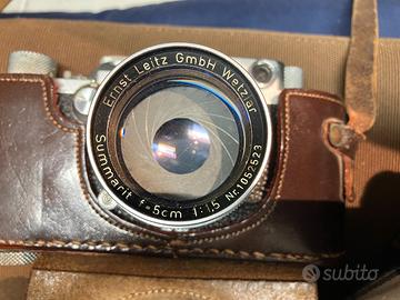 Set Leica I (1940-50) + Obiettivo Summarit 50 f1,4