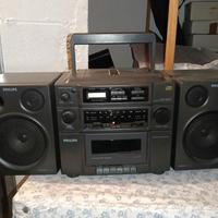 stereo/radio Philips portatile vintage