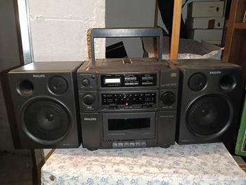 stereo/radio Philips portatile vintage