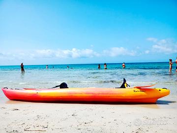 canoa 2+1 posti Orca Raimbow