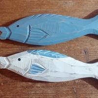 10 pesci in legno 