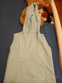 felpa smanicata da donna 