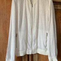 Giacca leggera Zara bianca
